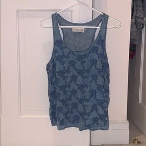 Abercrombie & Fitch Chambray Top